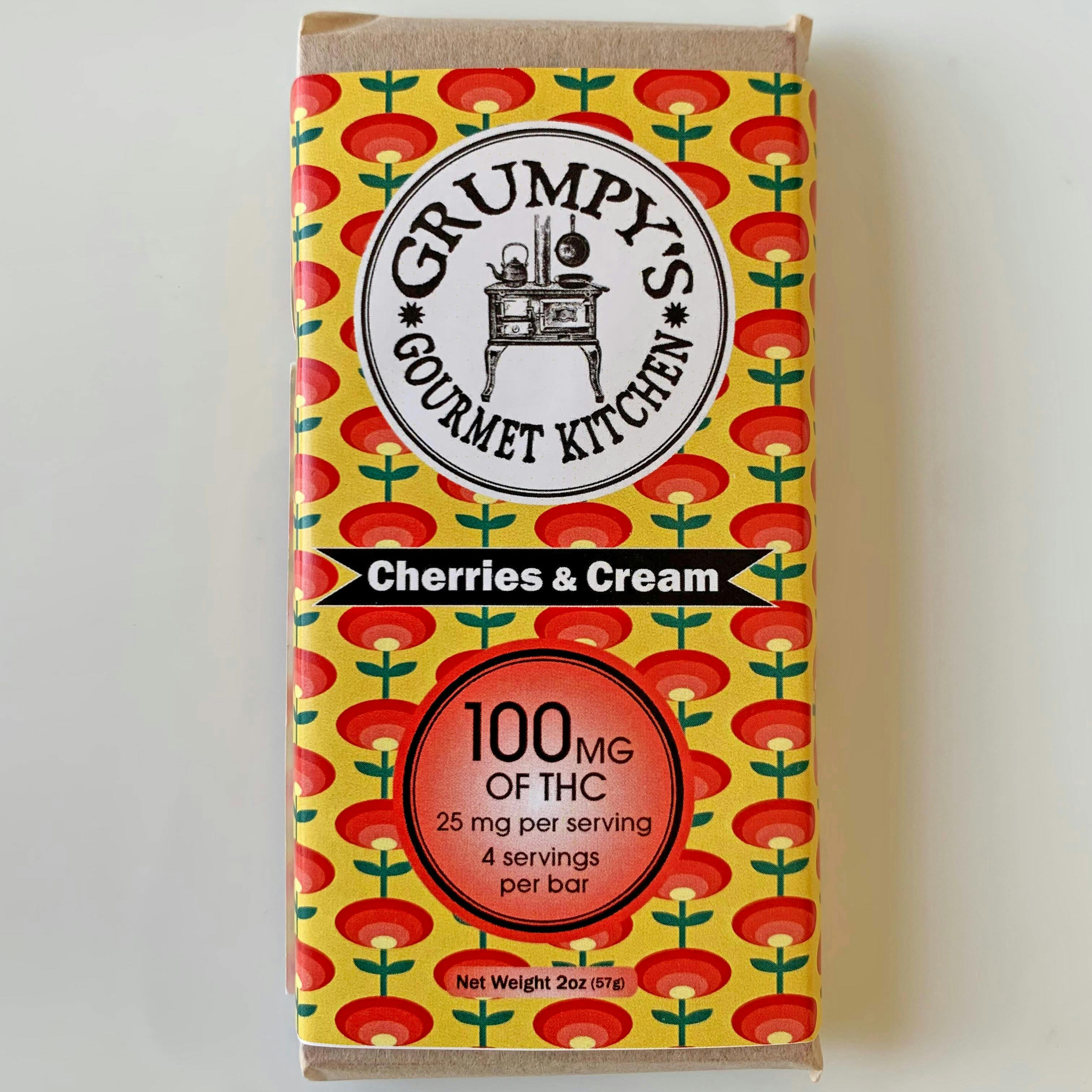100mg Cherries & Cream Bar